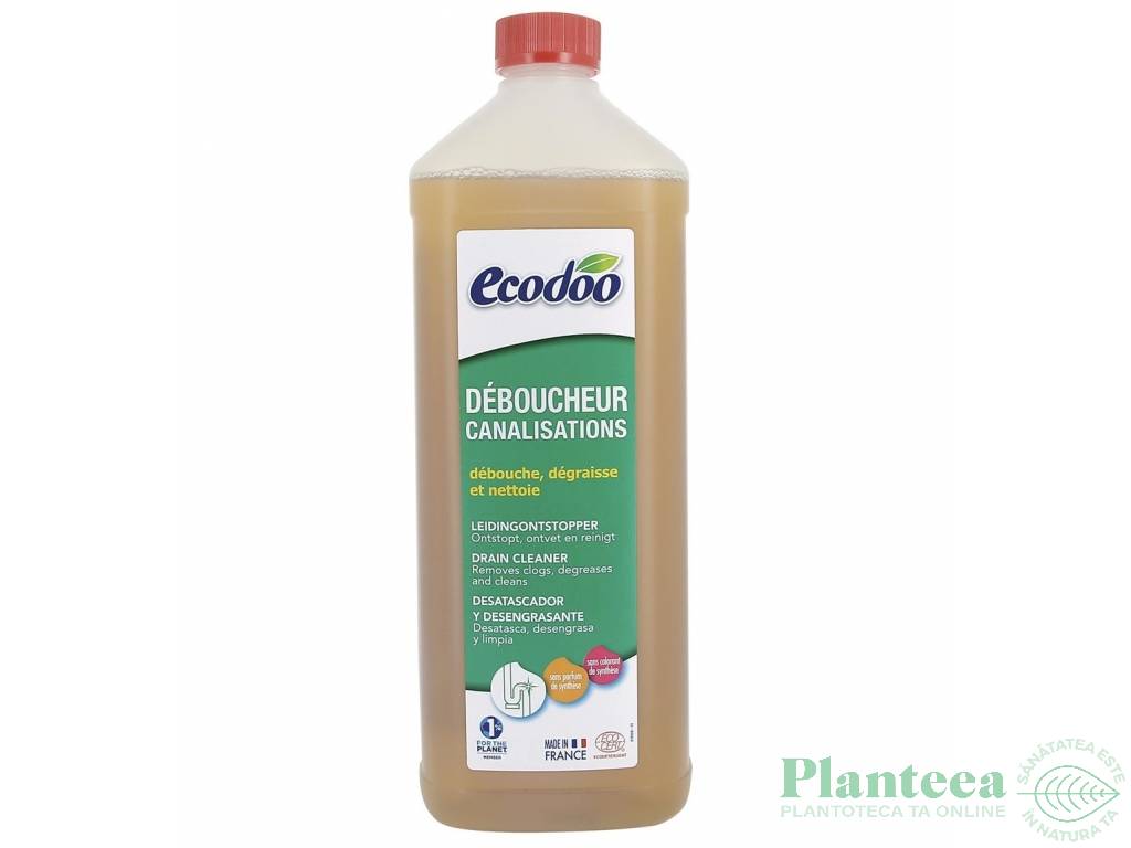 Solutie desfundare tevi canalizare 1L - ECODOO