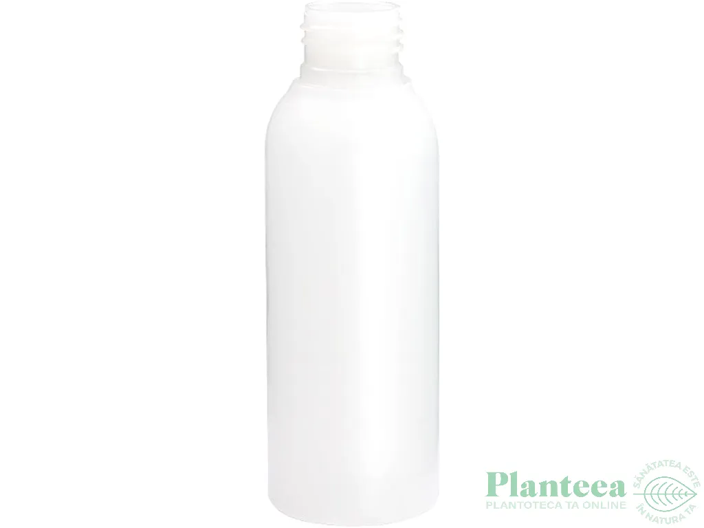 Flacon plastic translucid Optima 24/410 fara capac 100ml - ELLEMENTAL
