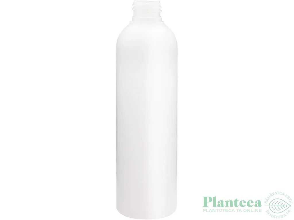 Flacon plastic translucid Optima 24/410 fara capac 250ml - ELLEMENTAL