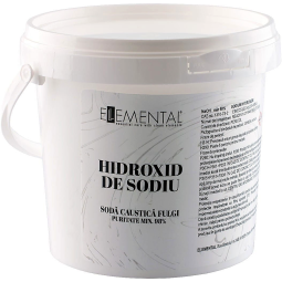 Hidroxid sodiu NaOH 800g - ELLEMENTAL