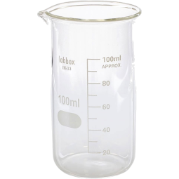 Pahar termorezistent Berzelius inalt 100ml - ELLEMENTAL