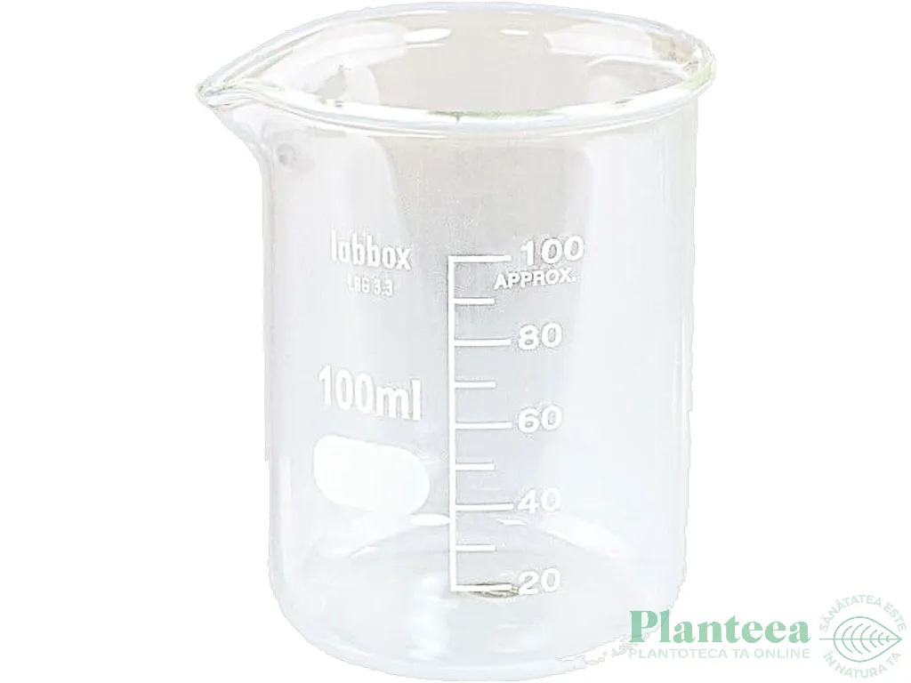 Pahar termorezistent Berzelius 100ml - ELLEMENTAL