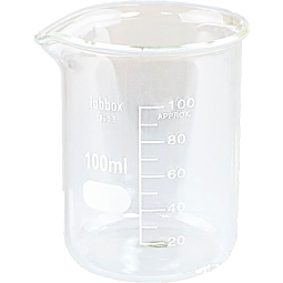 Pahar termorezistent Berzelius 100ml - ELLEMENTAL