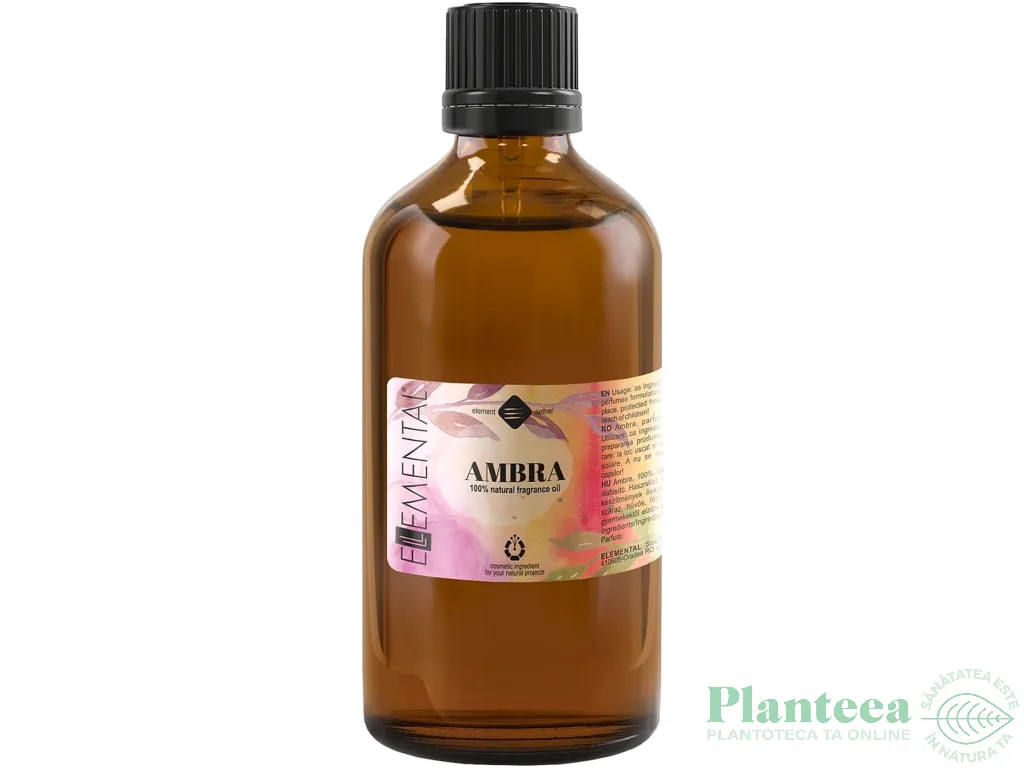 Ulei parfumant natural Ambra 90g - ELLEMENTAL