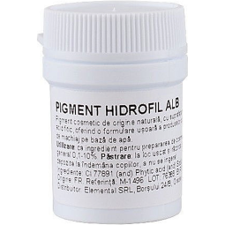 Pigment cosmetic hidrofil Alb 5g - ELLEMENTAL