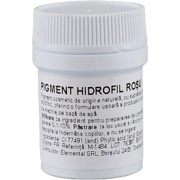 Pigment cosmetic hidrofil Rosu 5g - ELLEMENTAL