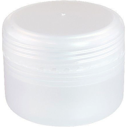 Borcanel plastic translucid matuit Elsa cu capac 50ml - ELLEMENTAL