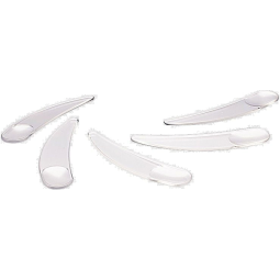 Spatula cosmetica transparenta 1b - ELLEMENTAL