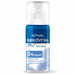 Deodorant spray antiperspirant Natural 40ml - GEROVITAL H3 CLASSIC