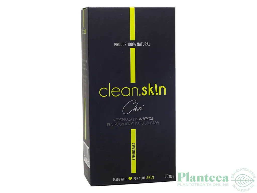 Ceai CleanSkin chai uz intern 80g - STEFMAR