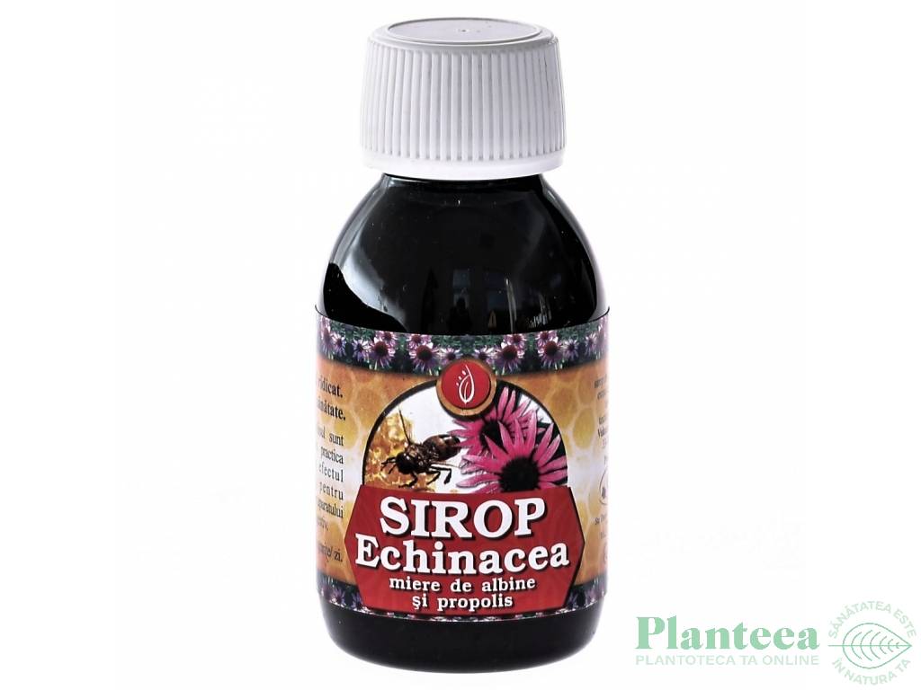 Sirop echinaceea miere propolis 100ml - MANICOS