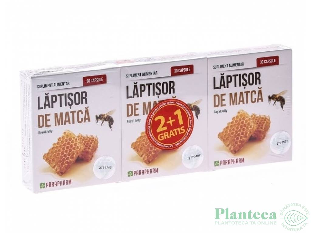 Pachet Laptisor matca 3x30cps - PARAPHARM