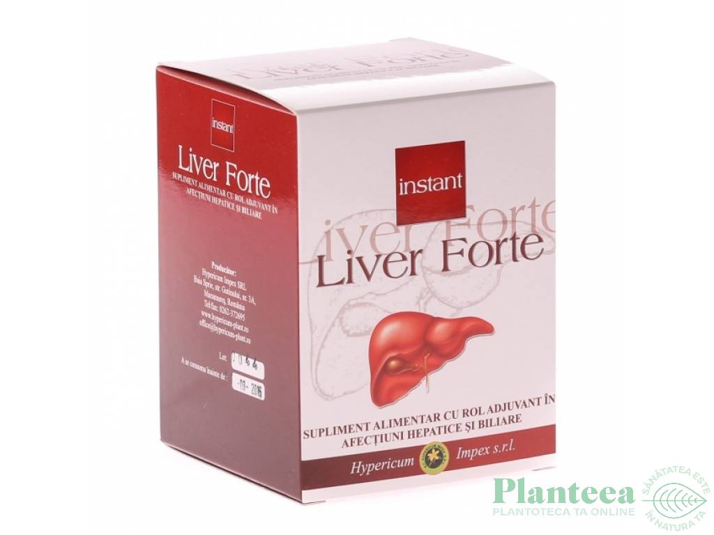 Ceai instant Liver forte 70g - HYPERICUM PLANT