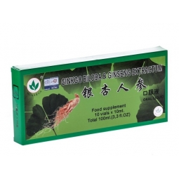 Ginkgo biloba ginseng 10fl - MINERVA