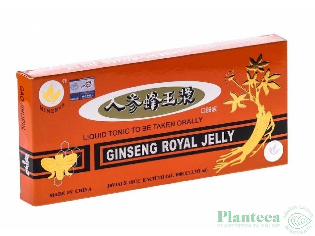 Ginseng royal jelly 10fl - MINERVA