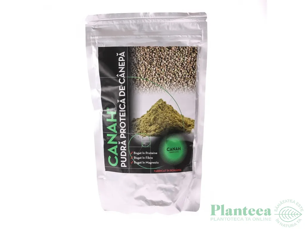 Pulbere proteica canepa 500g - CANAH