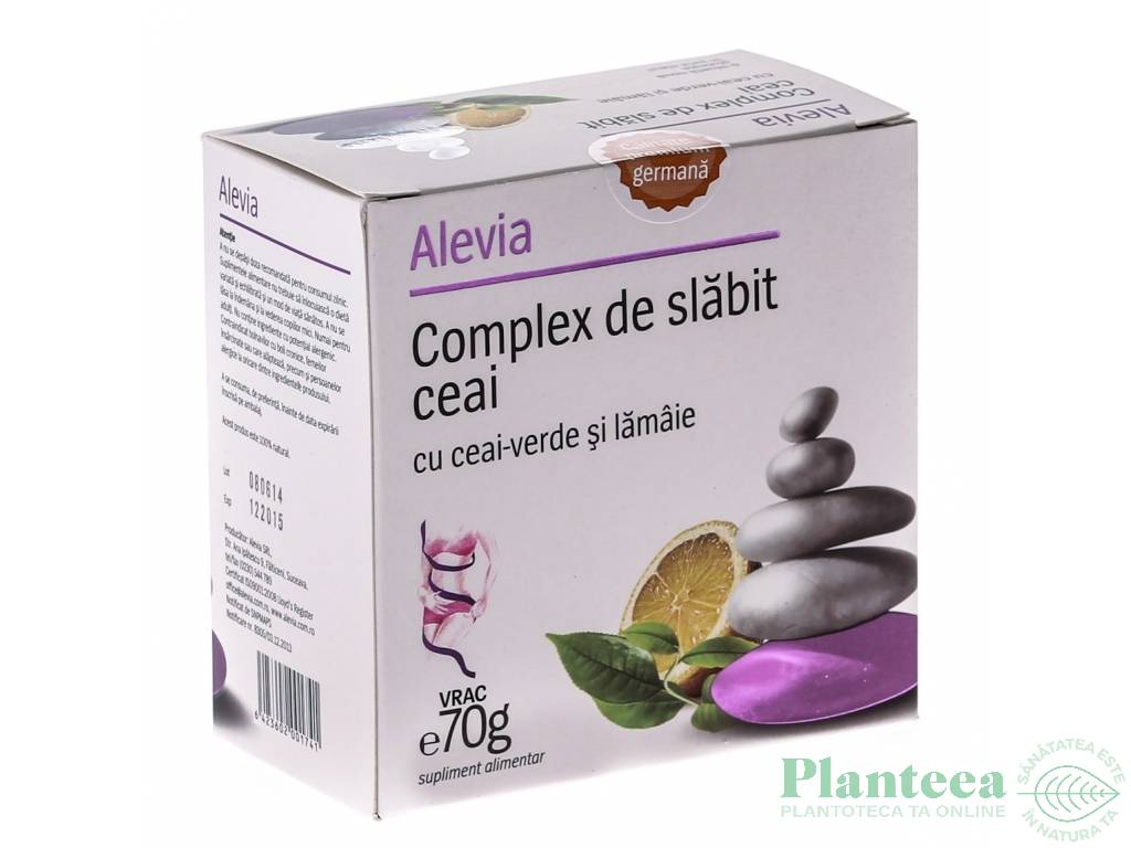 Silfide Complex de slabit forte - Alevia, comprimate (Inhibarea poftei de mancare) - creambakery.es