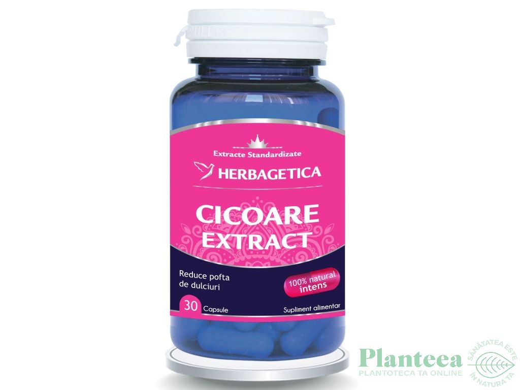 Cicoare extract 30cps - HERBAGETICA