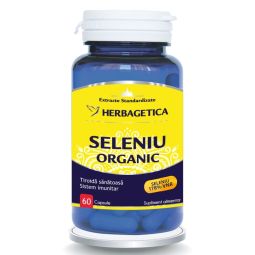 Seleniu organic 60cps - HERBAGETICA