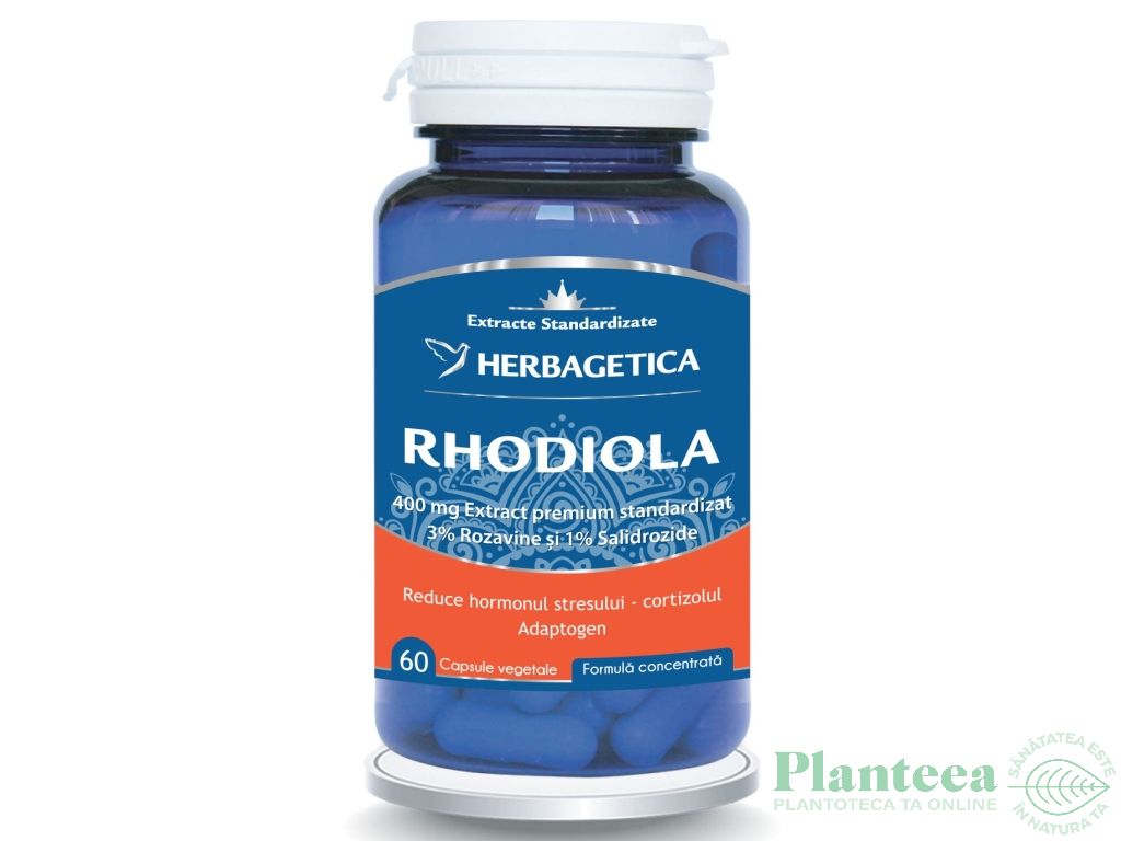 Rhodiola ZenForte 60cps - HERBAGETICA