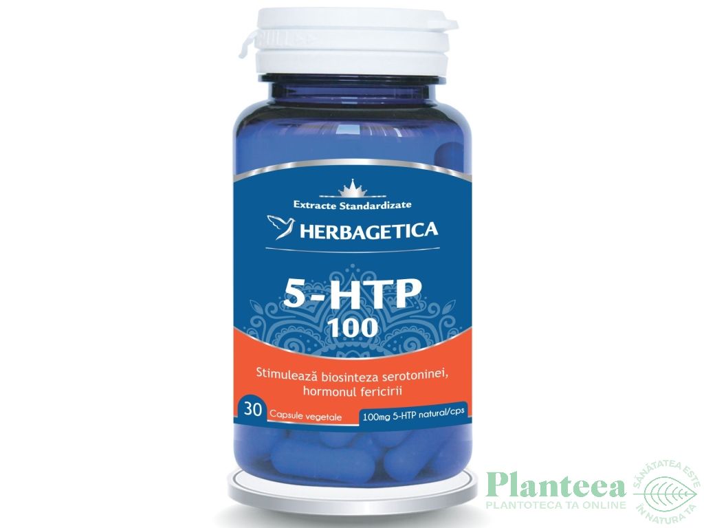 5 HTP 100 ZenForte 30cps - HERBAGETICA