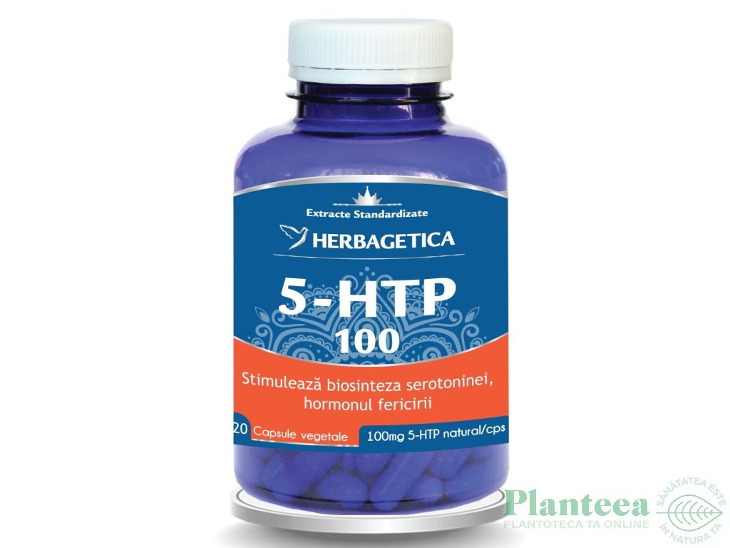 5 HTP 100 ZenForte 120cps - HERBAGETICA