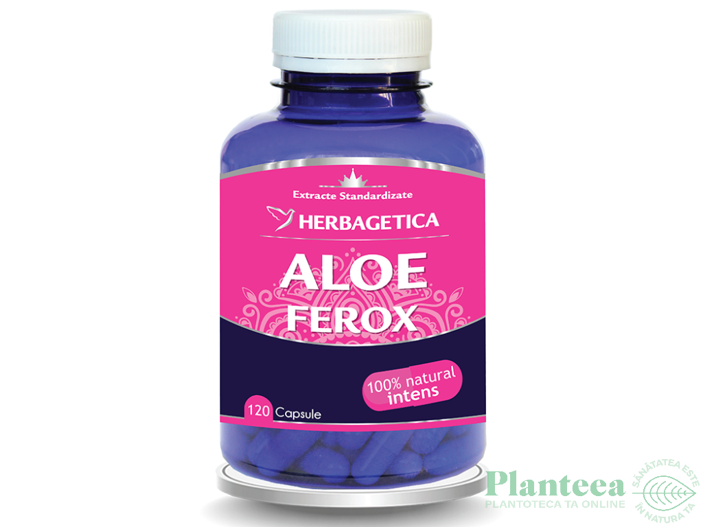 Aloe ferox 120cps - HERBAGETICA