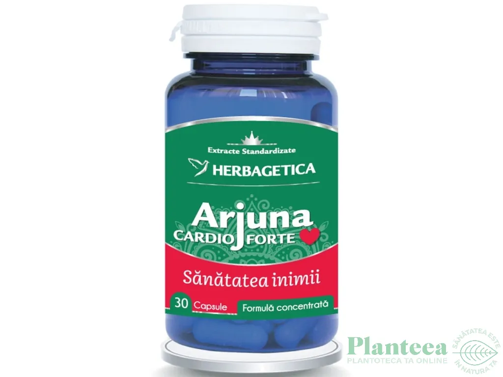 Arjuna Cardio Forte 30cps - HERBAGETICA