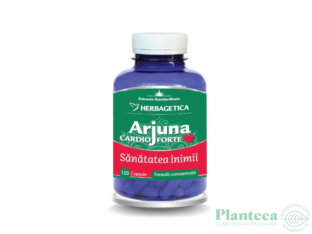 Arjuna Cardio Forte 120cps - HERBAGETICA