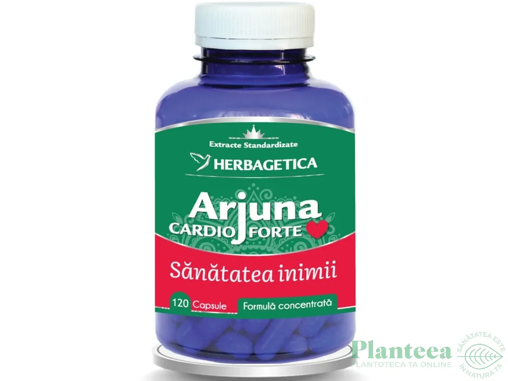 Arjuna Cardio Forte 120cps - HERBAGETICA