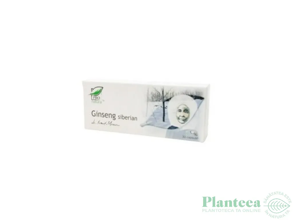 Ginseng siberian 30cps - MEDICA