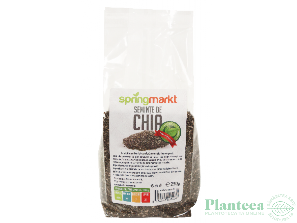 Seminte chia 250g - SPRINGMARKT