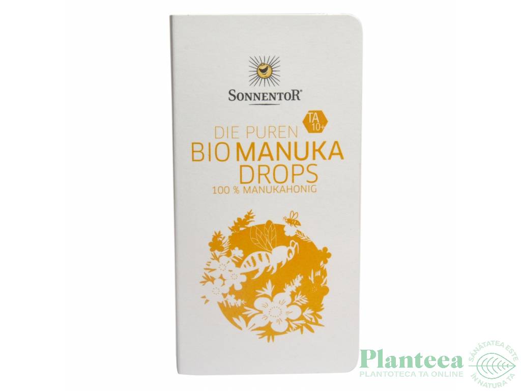 Dropsuri miere Manuka 100% pura TA10+ bio 22,4g 8dps - SONNENTOR