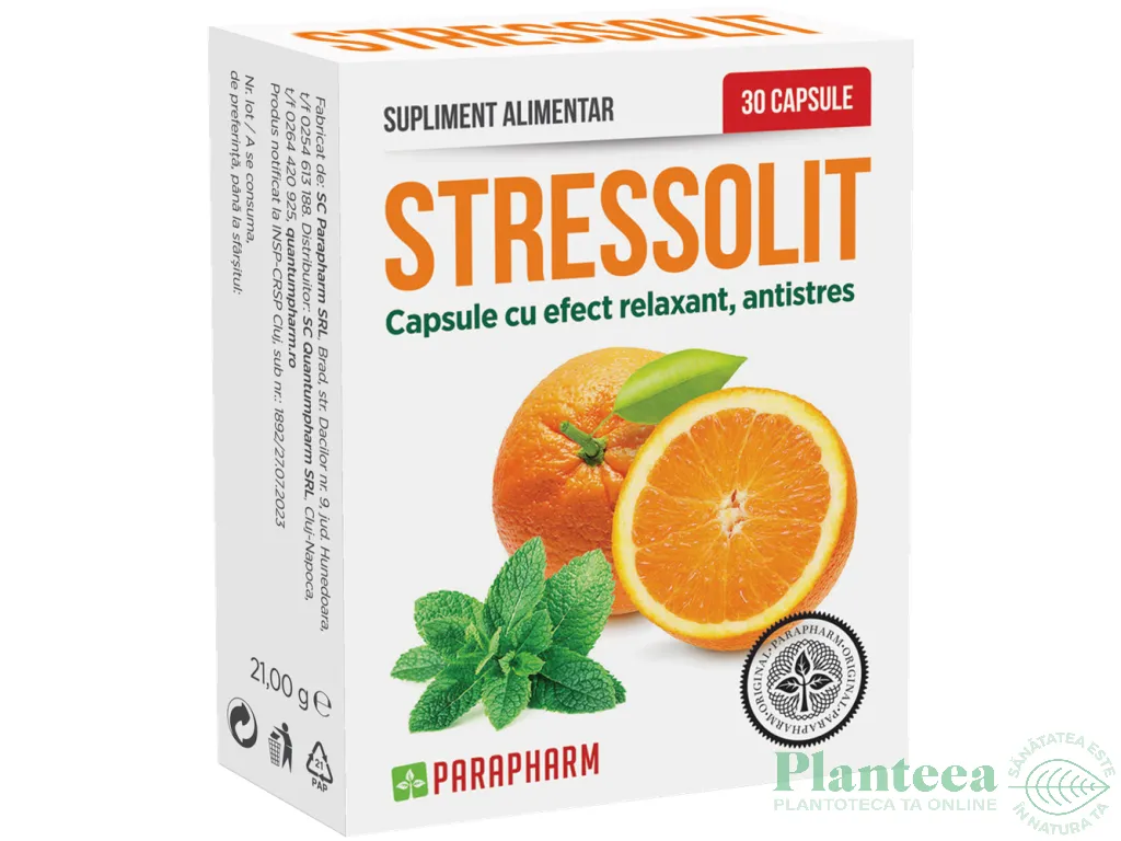 Stressolit 30cps - PARAPHARM