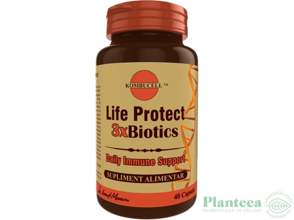 Life protect 3xbiotics 40cps - KOMBUCELL