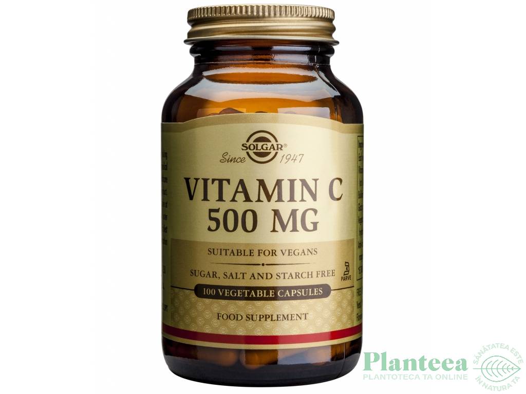 Vitamina C 500mg 100cps - SOLGAR