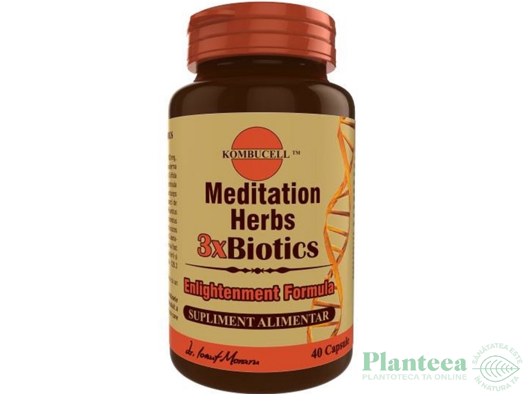 Meditation 3xbiotics 40cps - KOMBUCELL