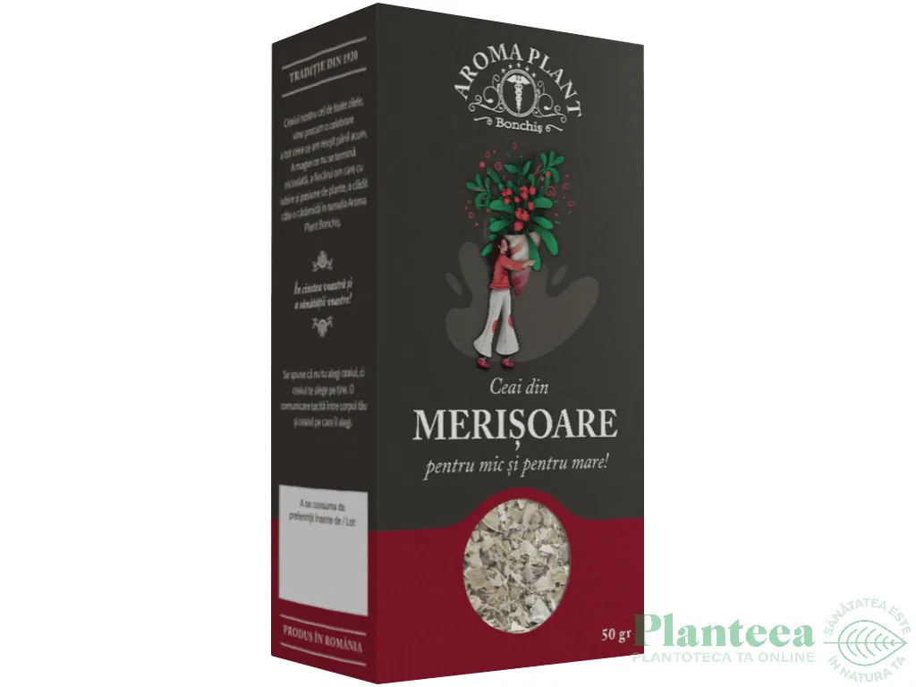 Ceai merisoare frunze 50g - BONCHIS