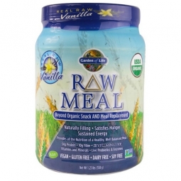 Raw meal vanilie eco 558g - GARDEN OF LIFE