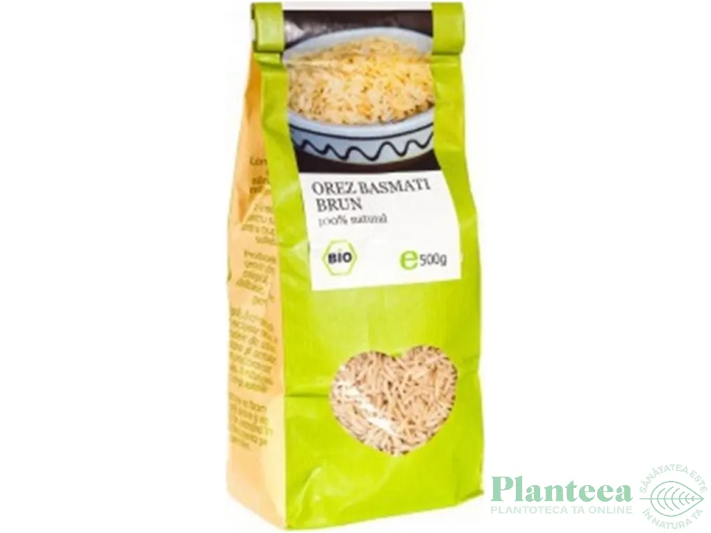 Orez basmati integral eco 500g - LONGEVITA