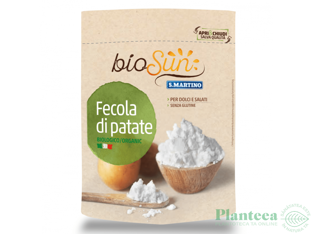 Amidon cartofi fara gluten bio 120g - BIOSUN