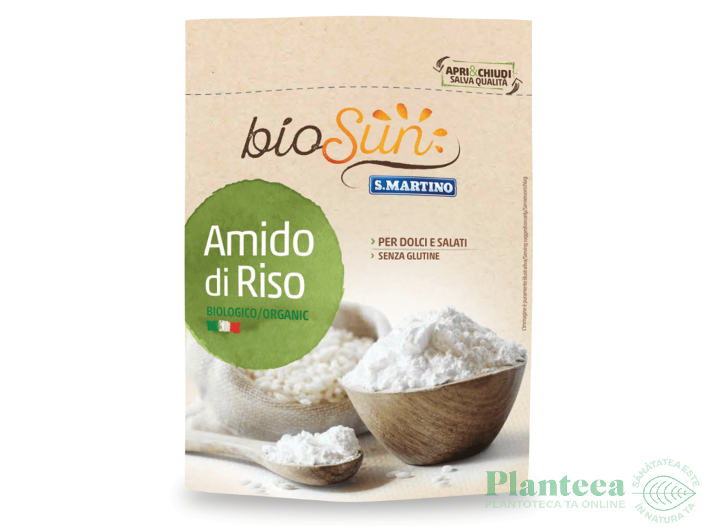 Amidon orez fara gluten bio 120g - BIOSUN