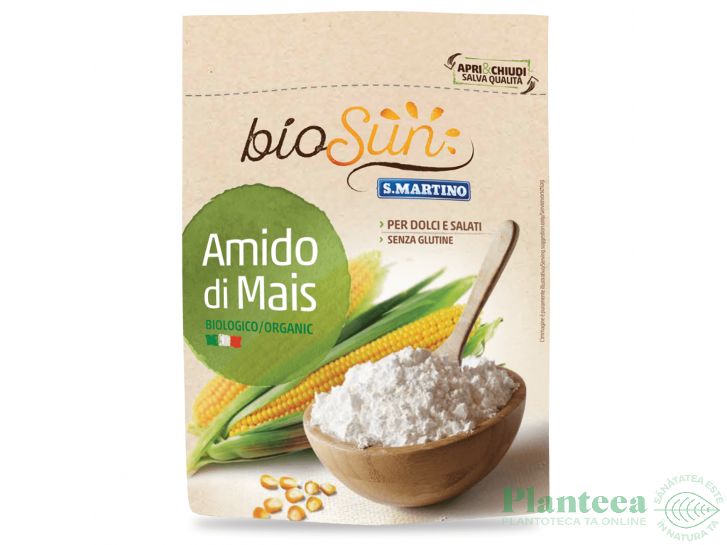 Amidon porumb fara gluten bio 120g - BIOSUN