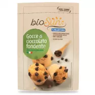 Picaturi ciocolata amaruie fara gluten bio 125g - BIOSUN