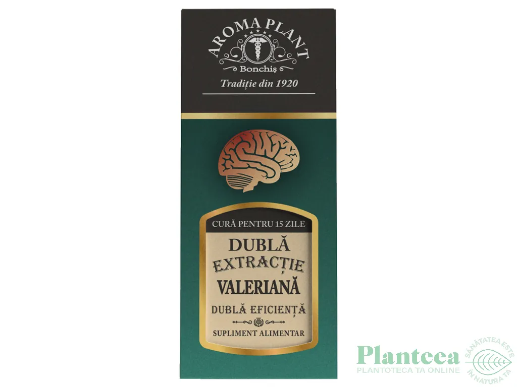 Tinctura valeriana dubla extractie 100ml - BONCHIS