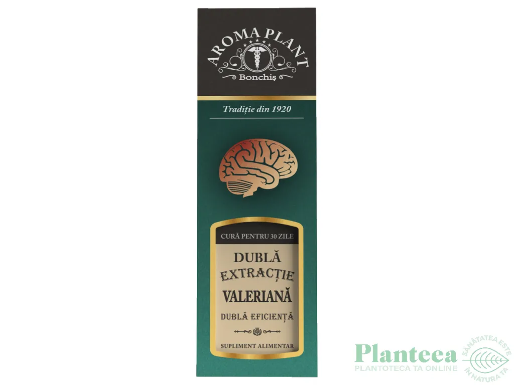 Tinctura valeriana dubla extractie 200ml - BONCHIS