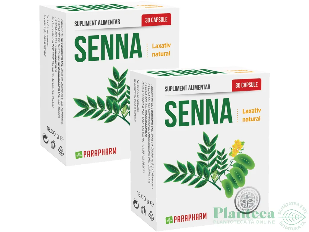 Set Senna 500mg 2x30cps - PARAPHARM