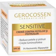 Crema contra petelor pistruilor Sensitive 50ml - GEROCOSSEN