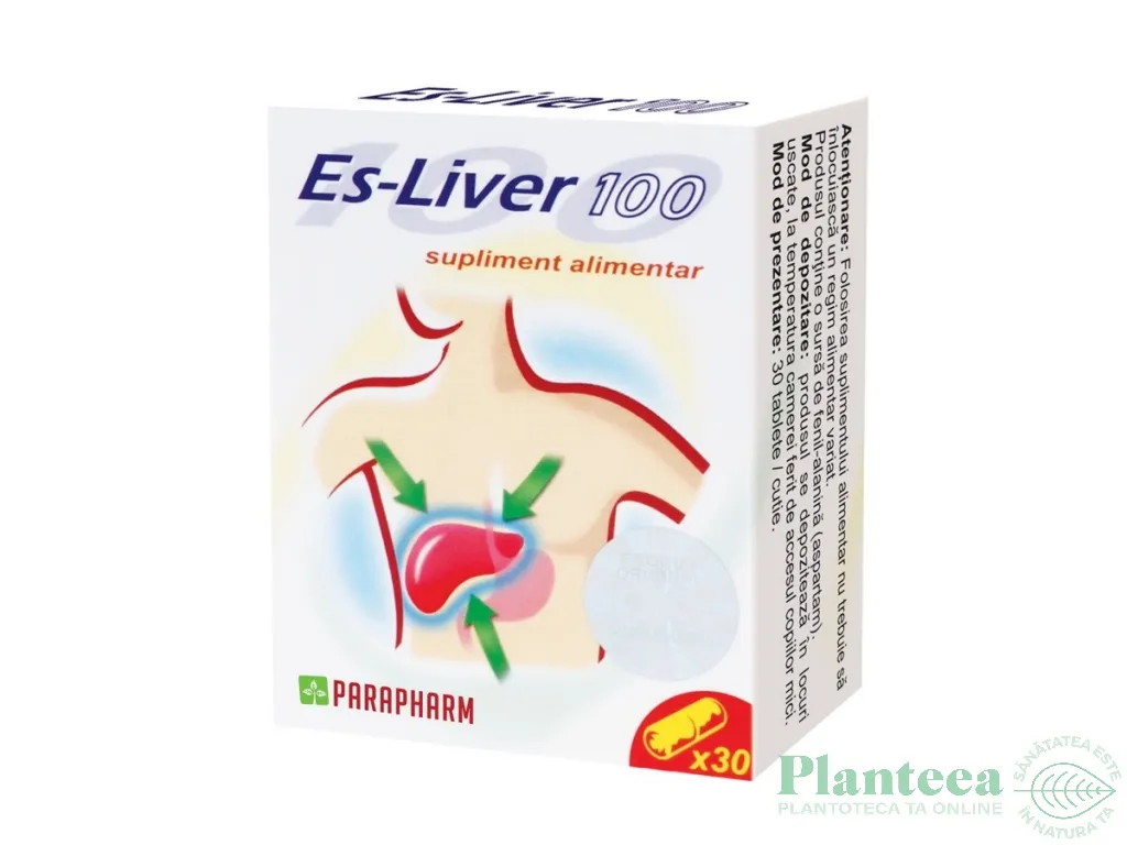 Es liver 100 30cps - PARAPHARM