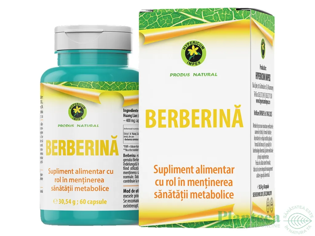 Berberina 400mg 60cps - HYPERICUM